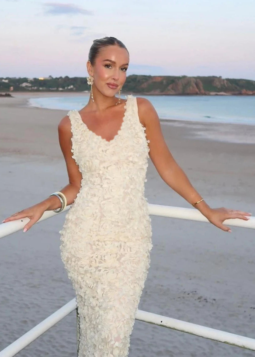 Appliqué summer Dress