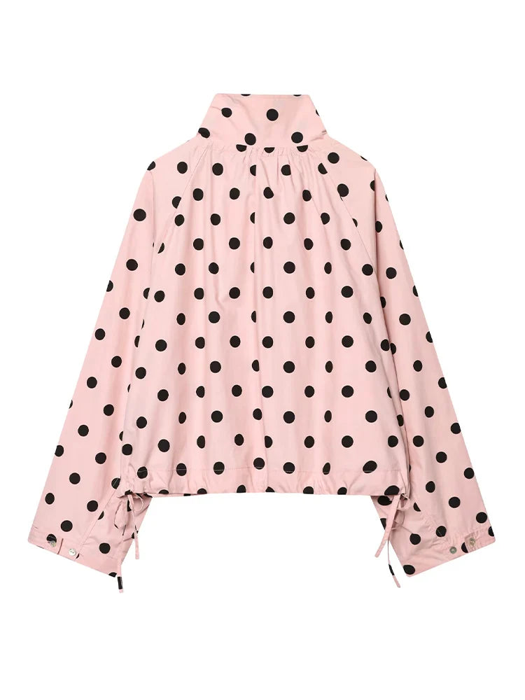 Pink Polka Dot Jacket