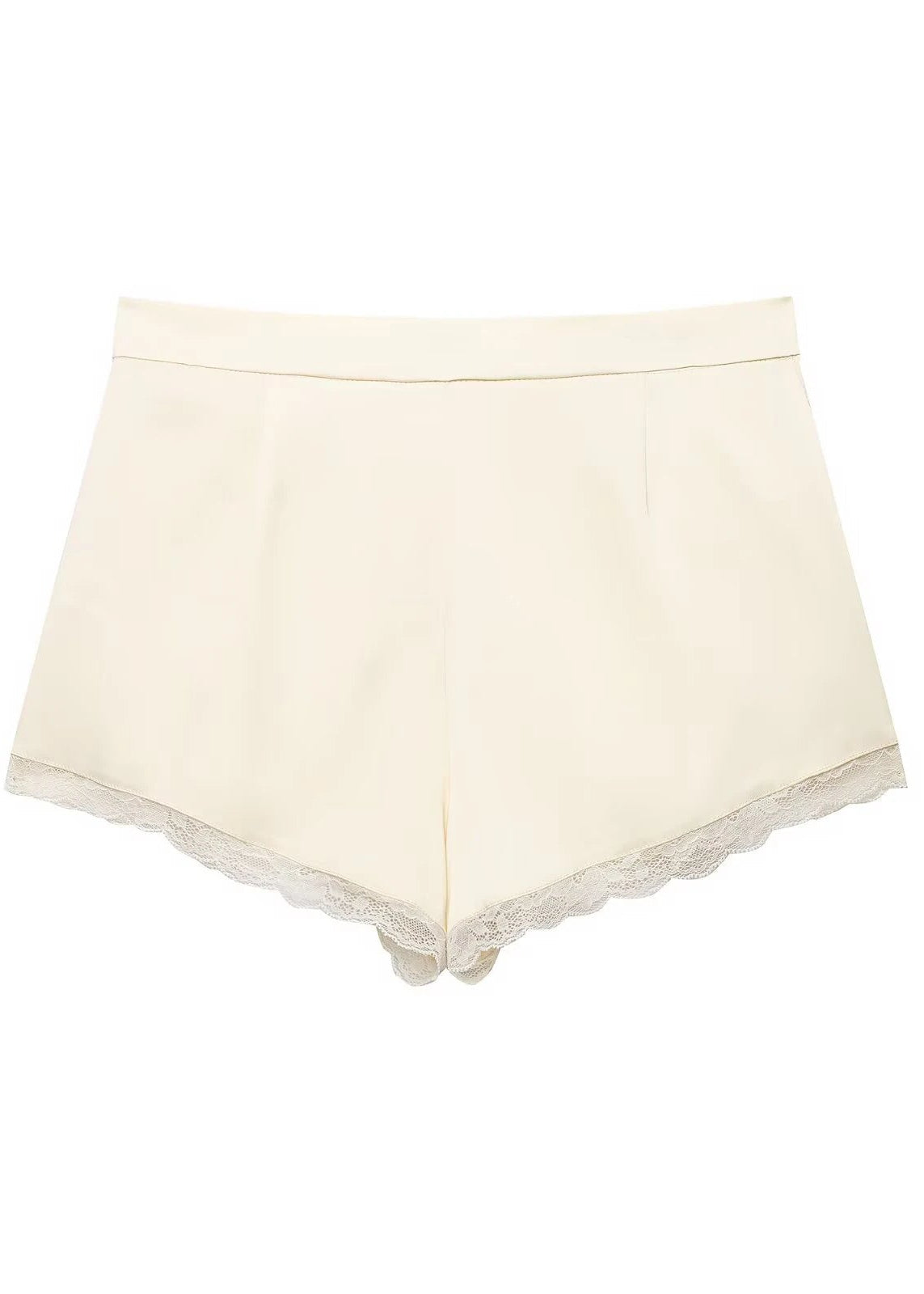 Lace Trim Shorts